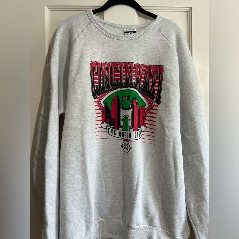 Where I’m from Cincinnati Crewneck